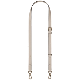 Mulberry Thin Leather Strap Chalk